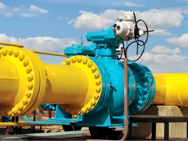 large diameter flange application