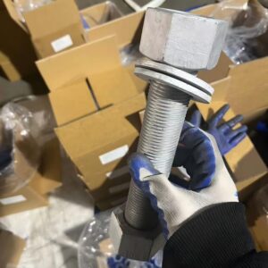 Fully Threaded Stud Bolt, ASTM A193 Grade B7 with ASTM A194 Grade 2H Nuts Hot-Dip Galvanized